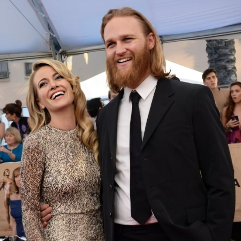 Sanne Hamers and Wyatt Russell are in the picture.